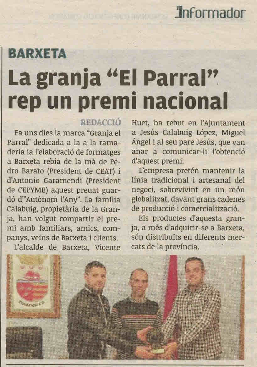 Granja El Parral noticias prensa