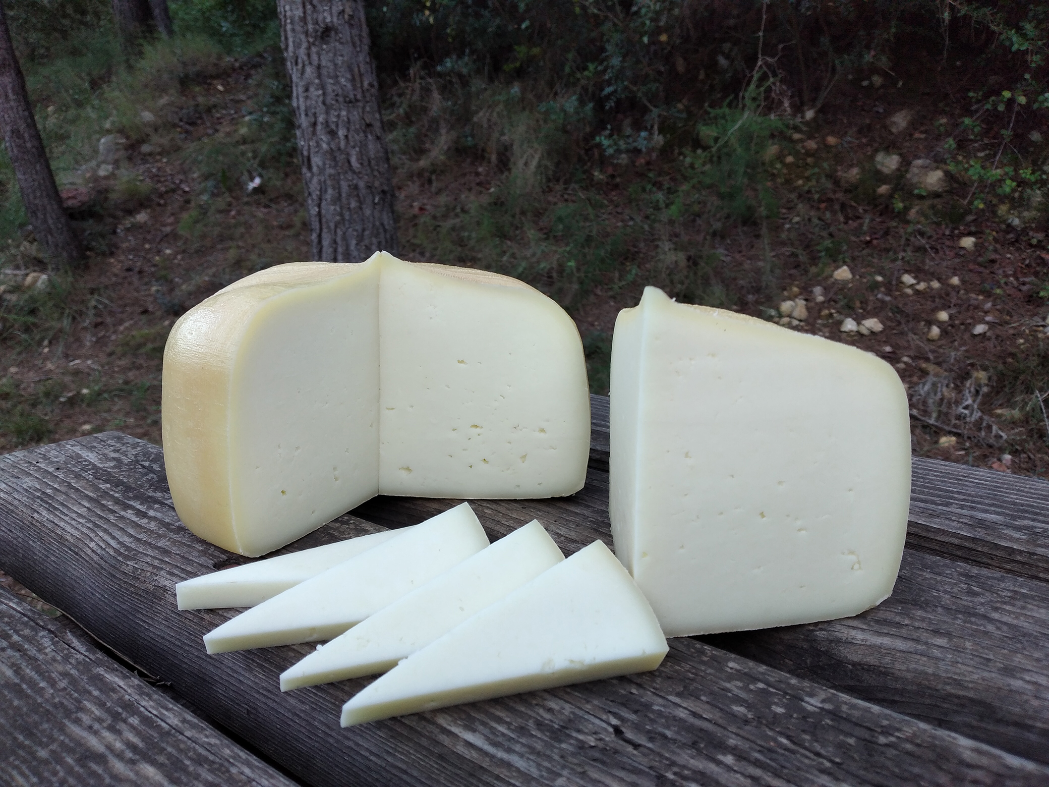 Queso semicurado de oveja Granja El